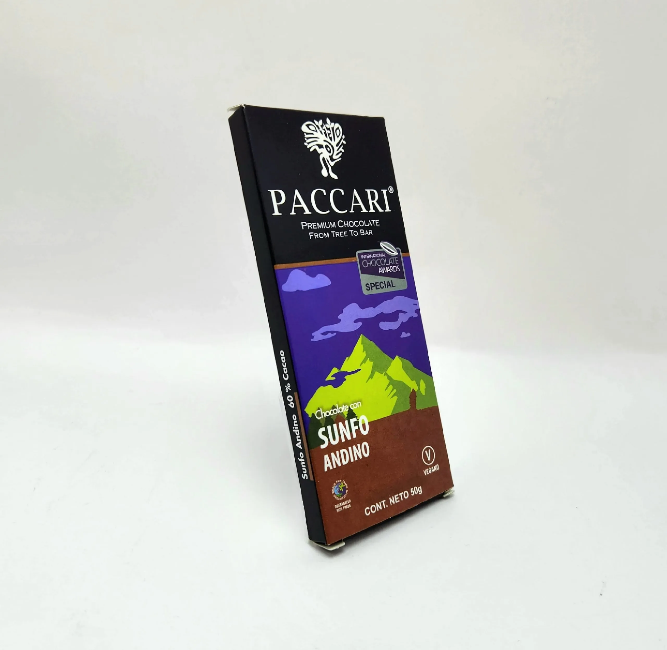 Barra Chocolate Sunfo Andino 50gr